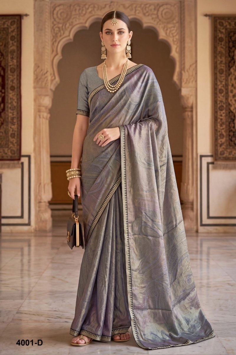 Rama Vol 4 By Vallabhi Brasso Printed Saree 